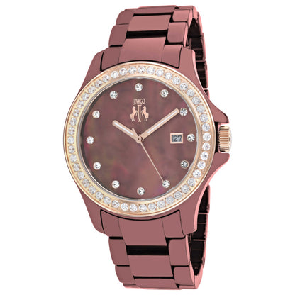 Front view of Jivago Ceramic Women's Quartz Watch JV9414