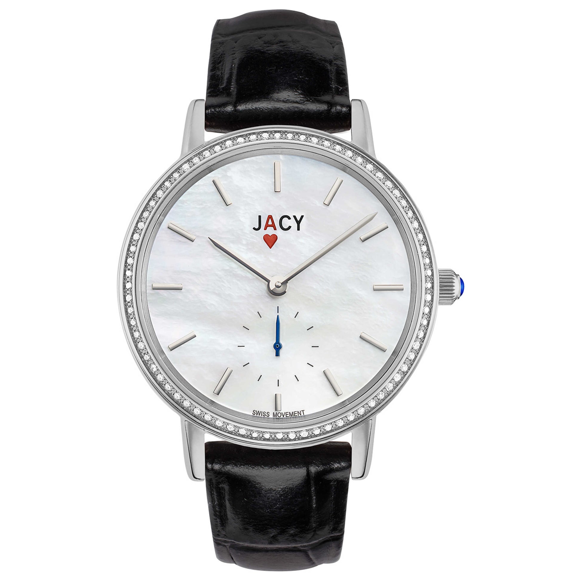 Front view of Jacy Ace Women's Quartz Watch JW-1000-1601S