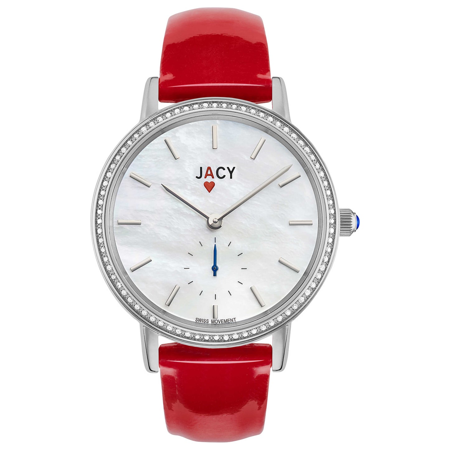 Front view of Jacy Ace Women's Quartz Watch JW-1000-1604S
