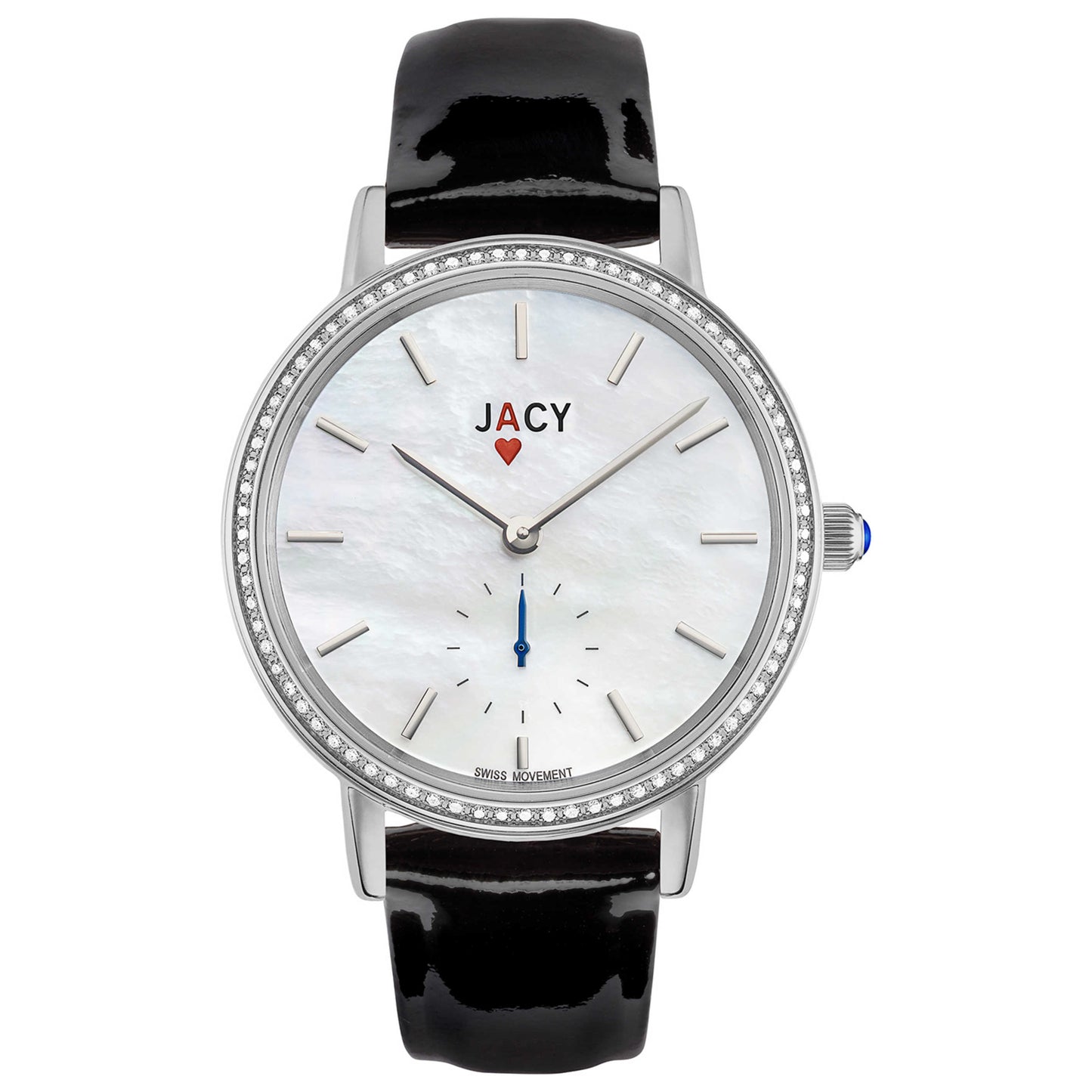 Front view of Jacy Ace Women's Quartz Watch JW-1000-1605S