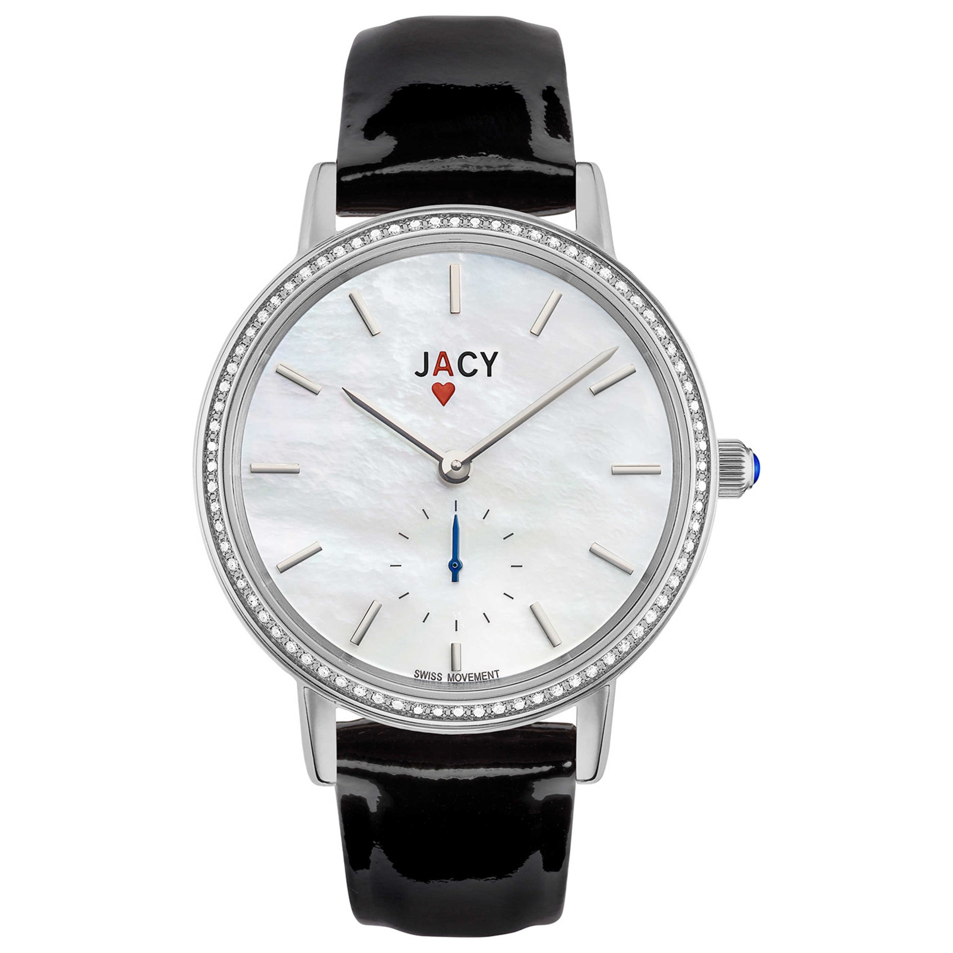 Front view of Jacy Ace Women's Quartz Watch JW-1000-1605S