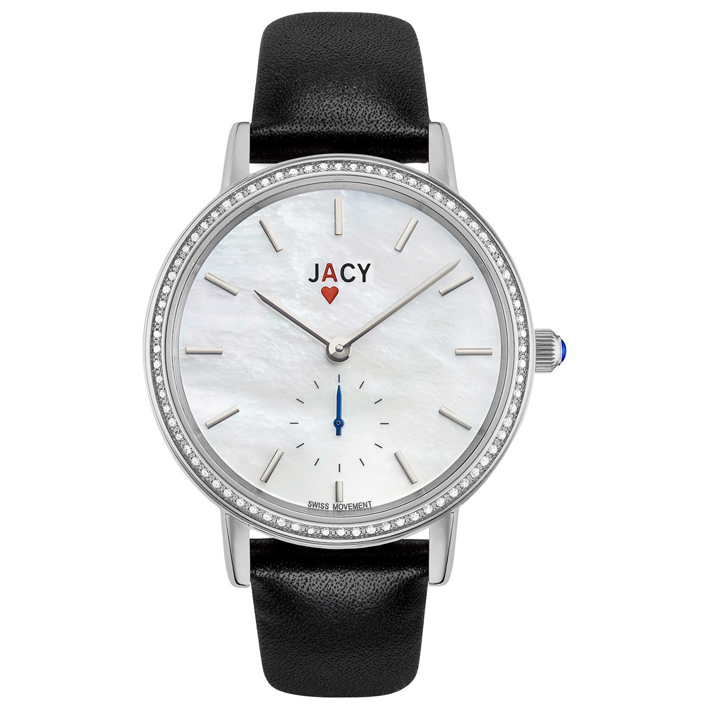 Front view of Jacy Ace Women's Quartz Watch JW-1000-1607S