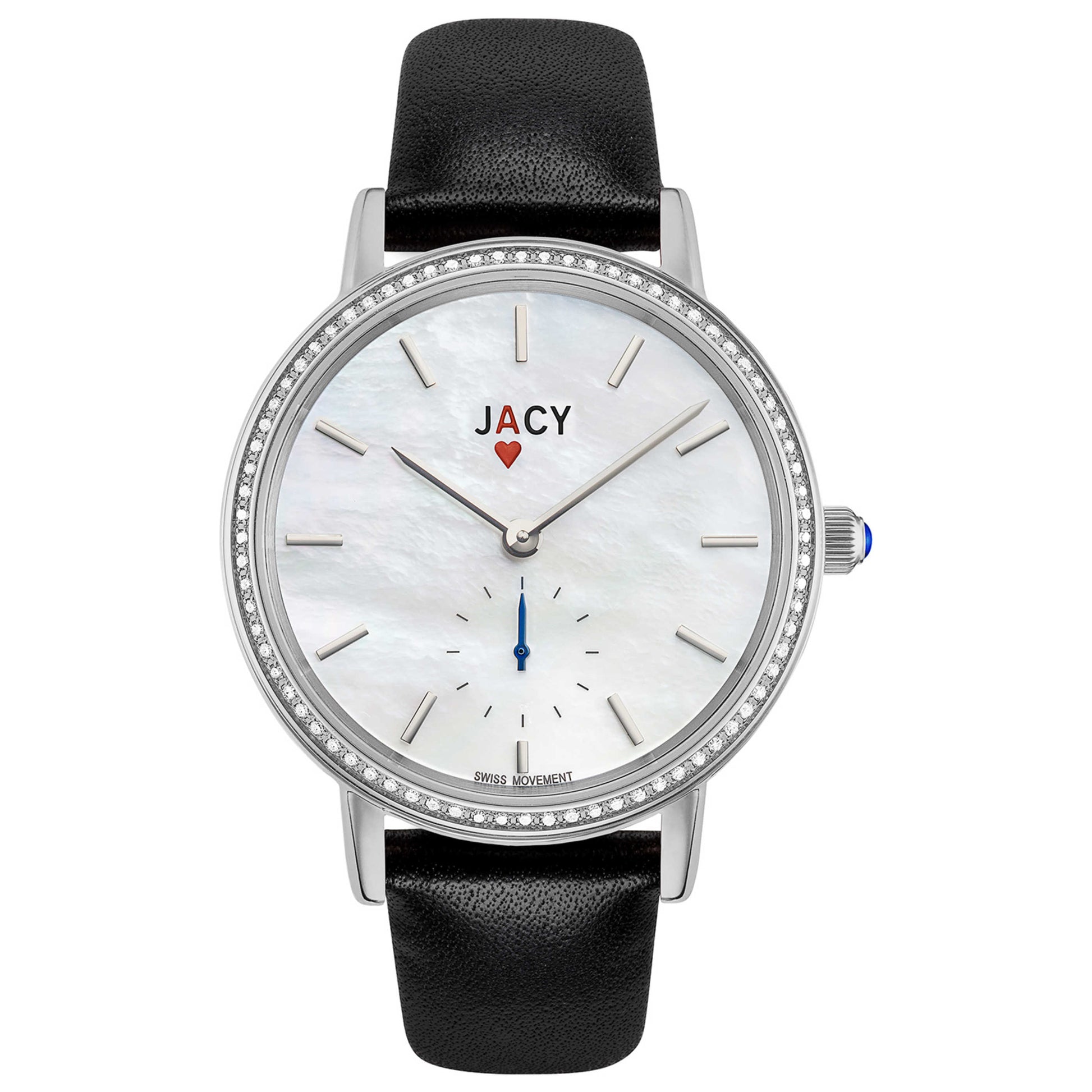 Front view of Jacy Ace Women's Quartz Watch JW-1000-1607S