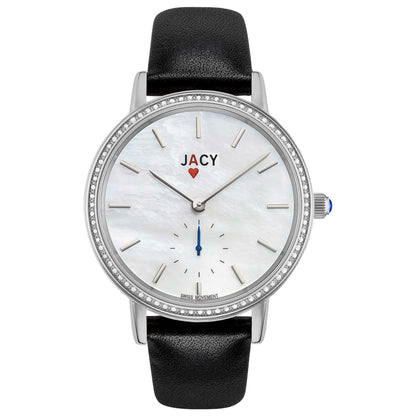 Front view of Jacy Ace Women's Quartz Watch JW-1000-1607S