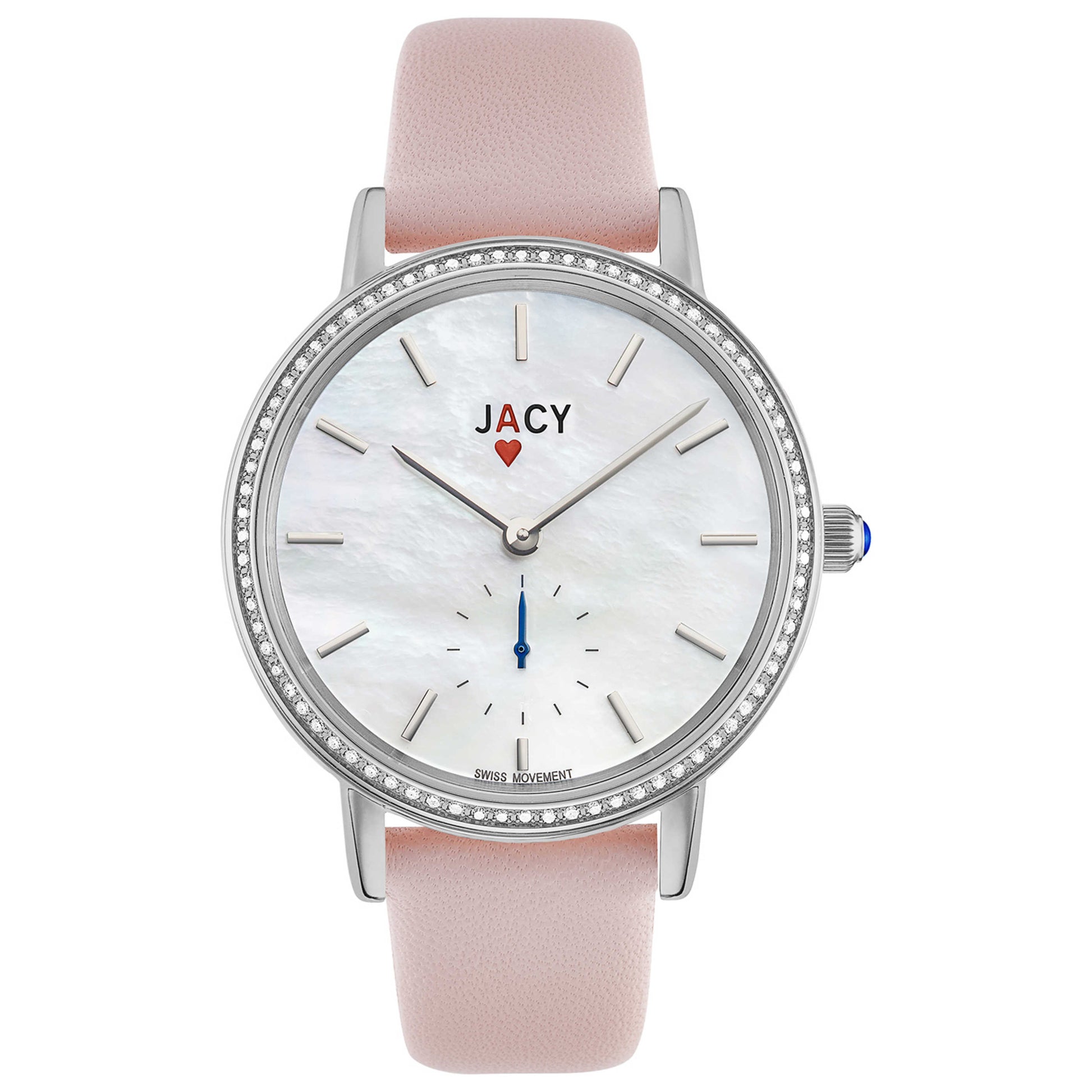 Front view of Jacy Ace Women's Quartz Watch JW-1000-1609S