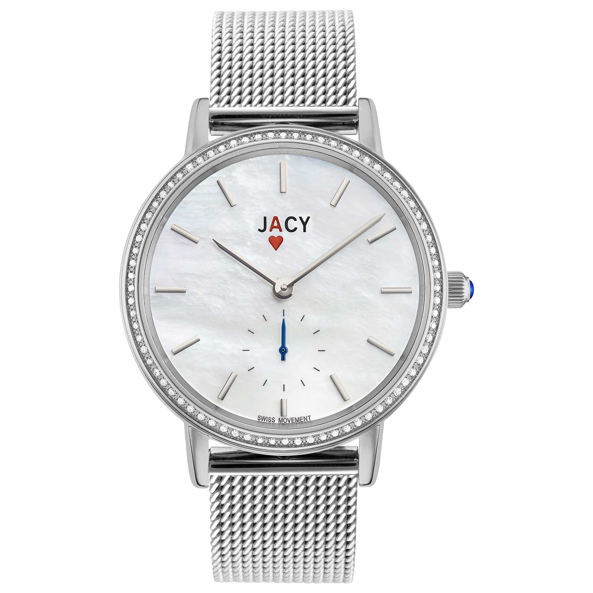 Front view of Jacy Ace Women's Quartz Watch JW-1000-1700S