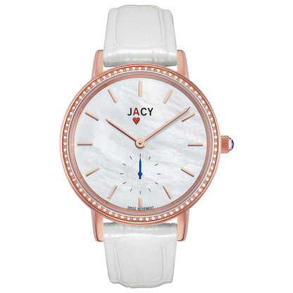 Front view of Jacy Ace Women's Quartz Watch JW-1001-1600R