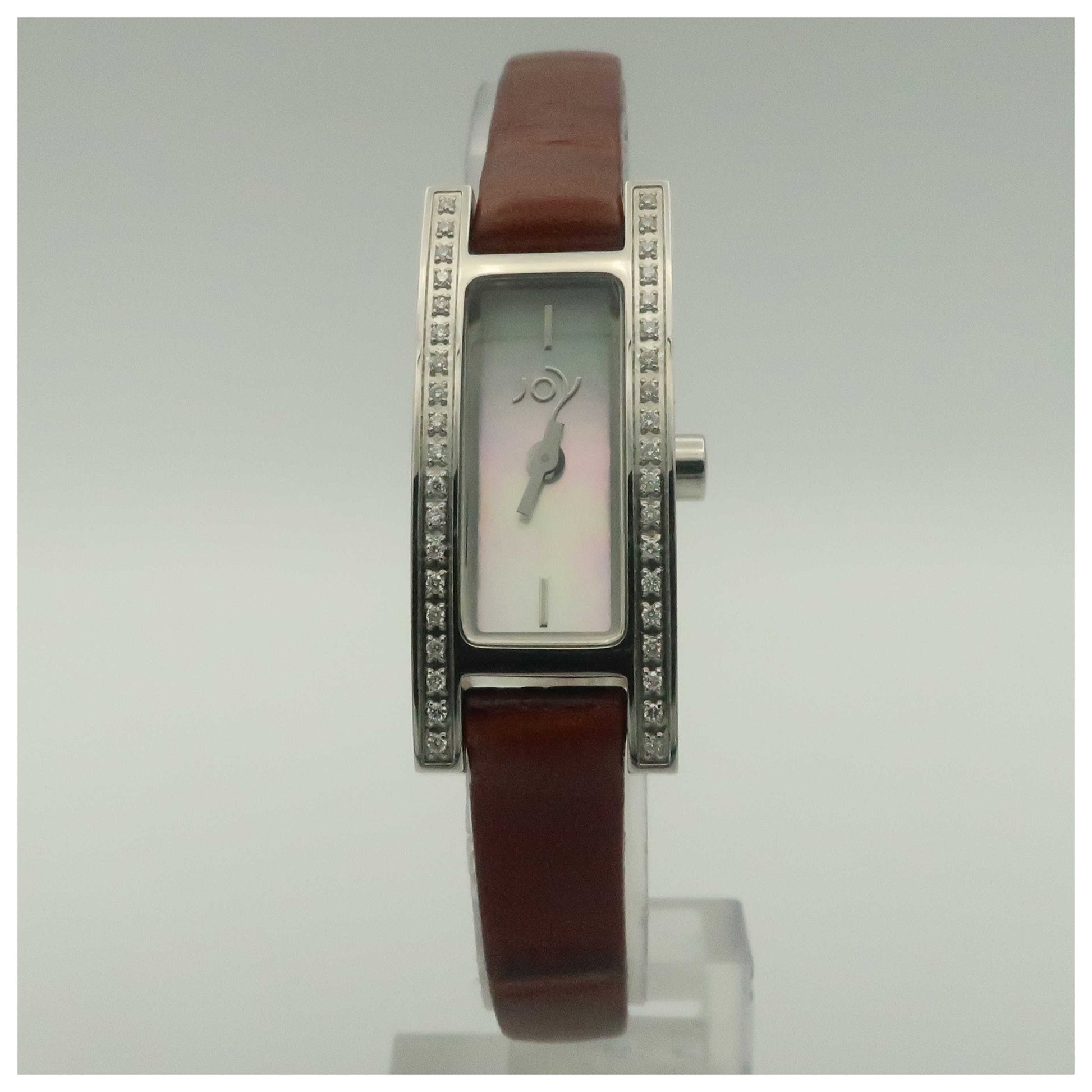 Front view of Joy Watches Rectangulares Women's Quartz Watch JW504-SD