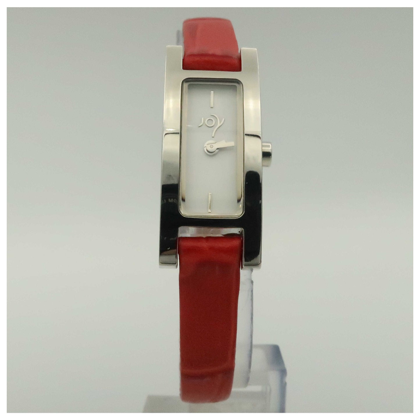 Front view of Joy Watches Rectangulares Women's Quartz Watch JW506-PO
