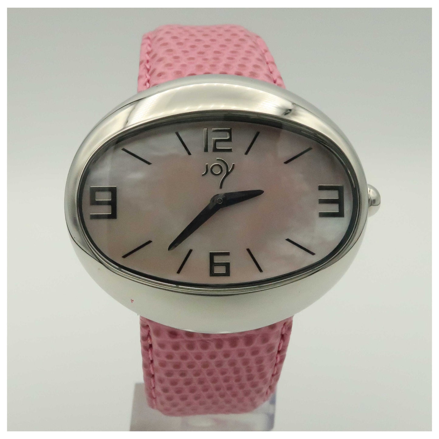 Front view of Joy Watches Ovalados Women's Quartz Watch JW514-PO