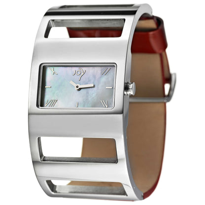 Front view of Joy Watches Rectangulares Women's Quartz Watch JW519