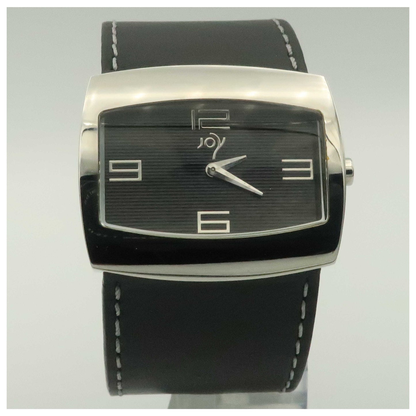 Front view of Joy Watches Semi-Rectangulares Women's Quartz Watch JW525-PO