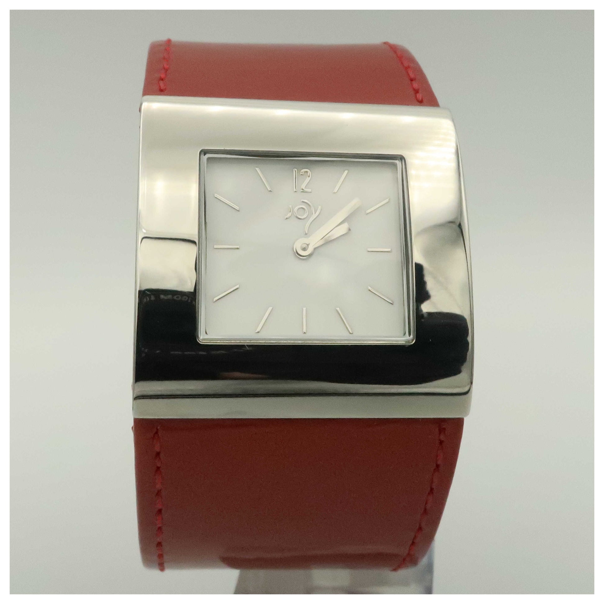 Front view of Joy Watches Cuadrods Women's Quartz Watch JW533-SDV