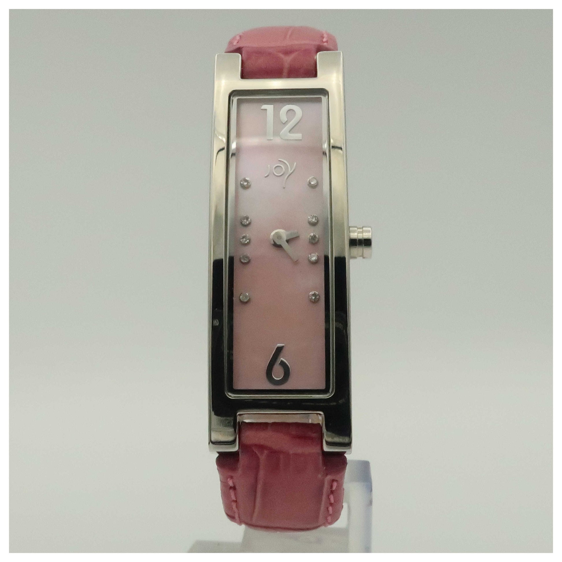 Front view of Joy Watches Rectangulares Women's Quartz Watch JW537-SDV