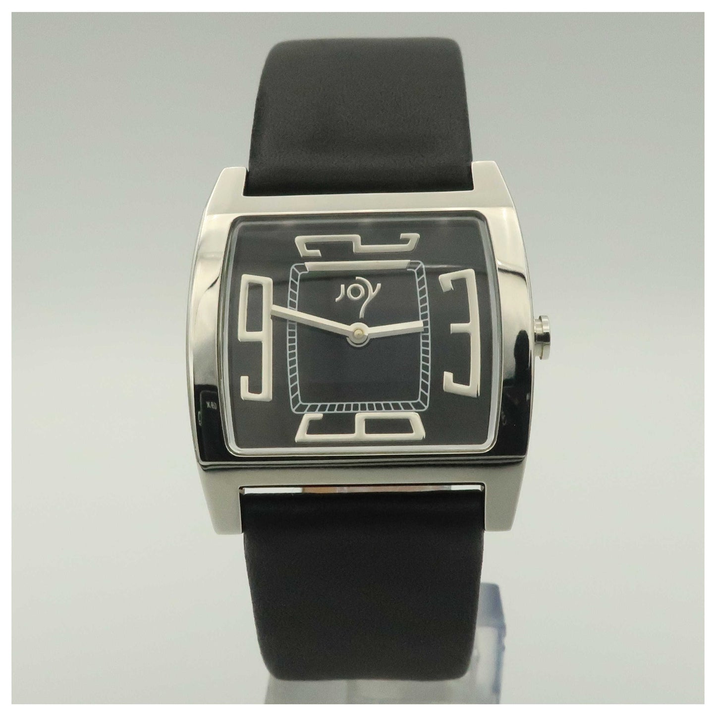 Front view of Joy Watches Cuadrados II Women's Quartz Watch JW548-PO