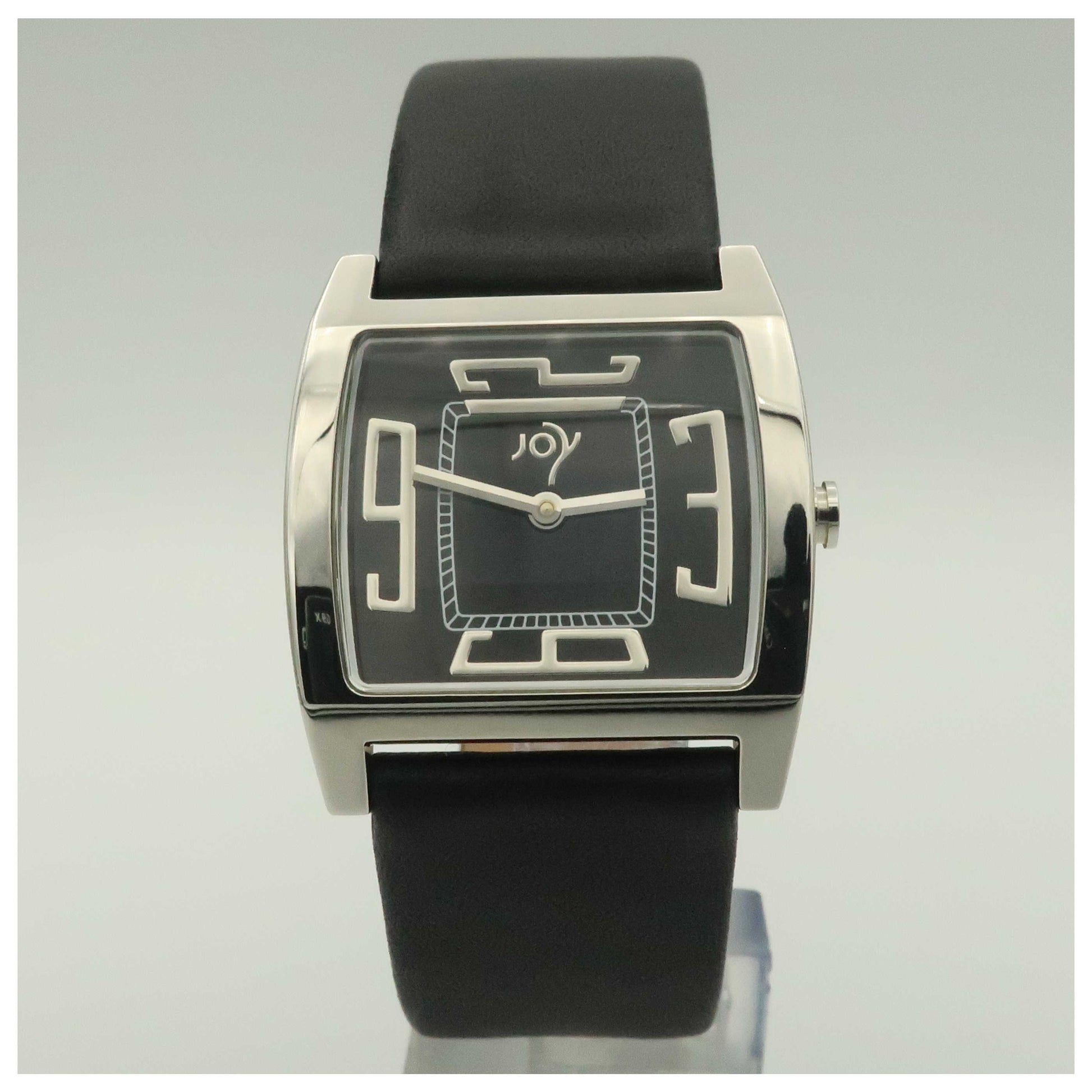 Front view of Joy Watches Cuadrados II Women's Quartz Watch JW548-PO
