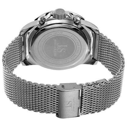 Joshua & Sons Classic Men's Swiss Quartz (Battery-Powered) Watch JX123SSBK - Image #4