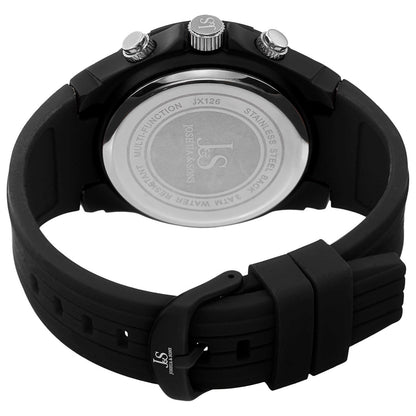Joshua & Sons Classic Men's Quartz Watch JX126BKYL - Image #4