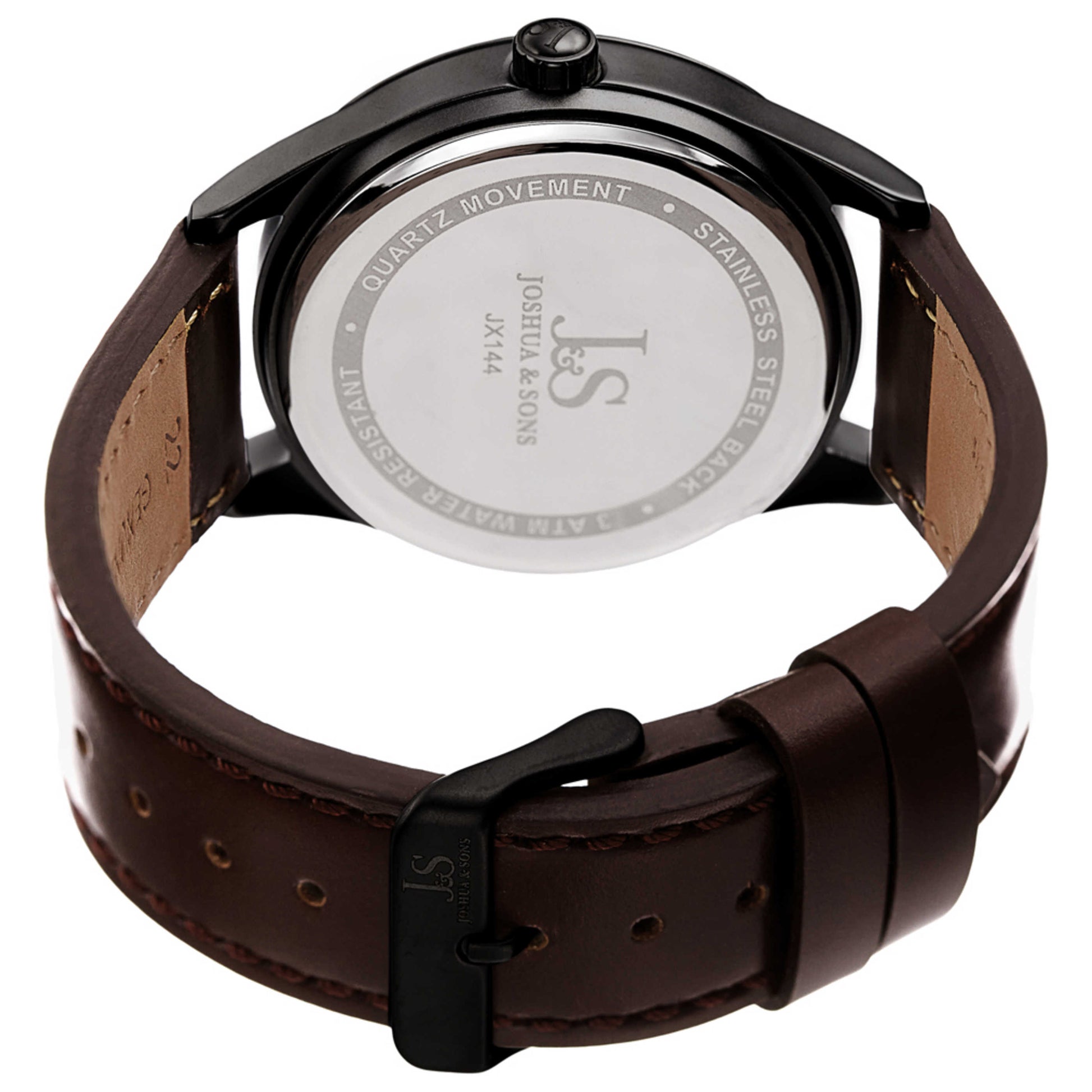 Joshua & Sons Men's Quartz Watch JX144BR - Image #2