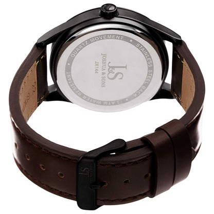 Joshua & Sons Men's Quartz Watch JX144BR - Image #2