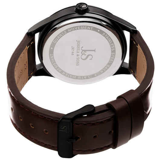 Joshua & Sons Men's Quartz Watch JX144BR - Image #2
