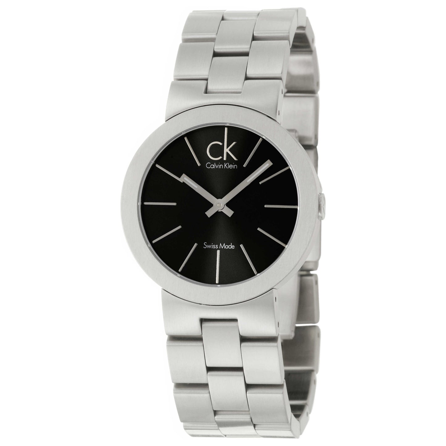 Front view of Calvin Klein Icon Men's Swiss Quartz (Battery-Powered) Watch K0113107
