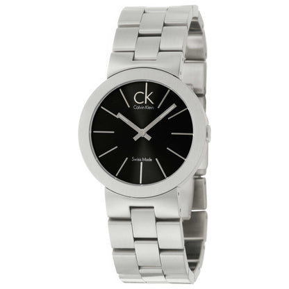Front view of Calvin Klein Icon Men's Swiss Quartz (Battery-Powered) Watch K0113107