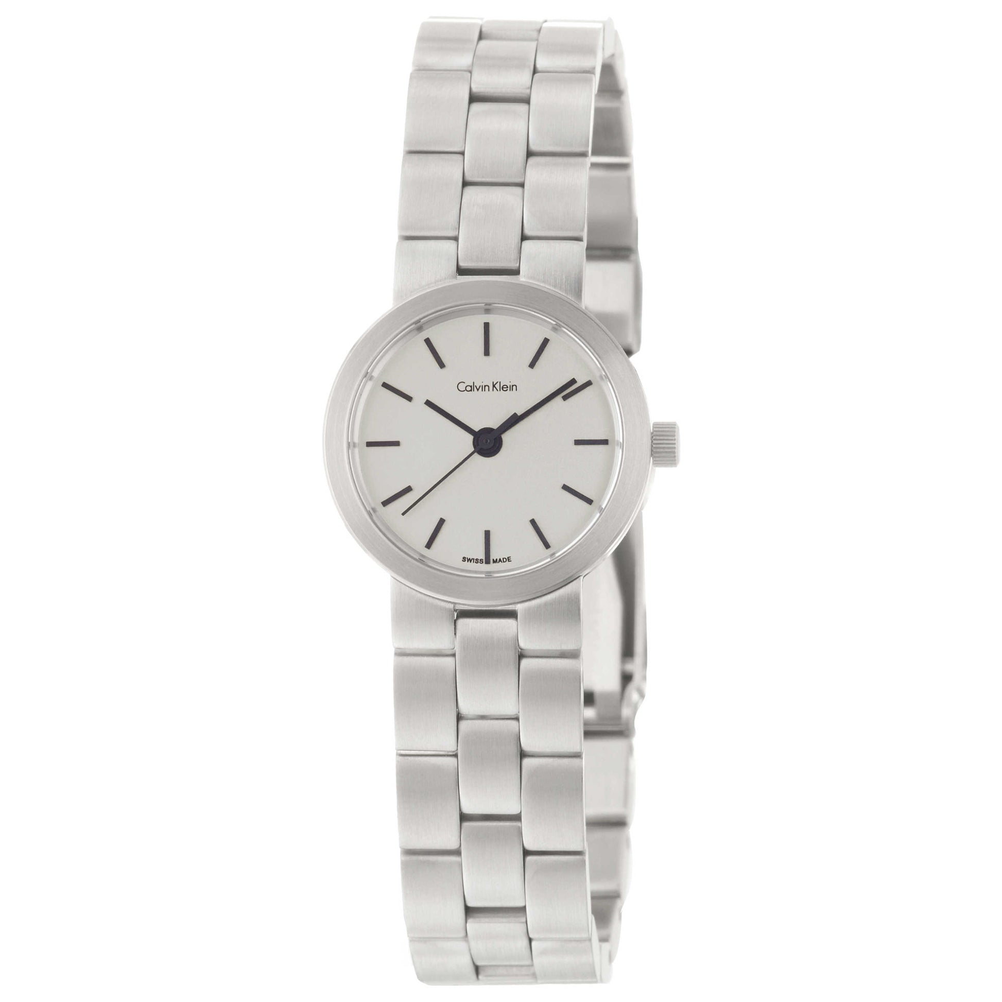 Front view of Calvin Klein Icon Women's Swiss Quartz (Battery-Powered) Watch K0113126