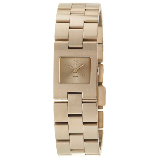 Front view of Calvin Klein Kalalis Women's Swiss Quartz (Battery-Powered) Watch K0213209