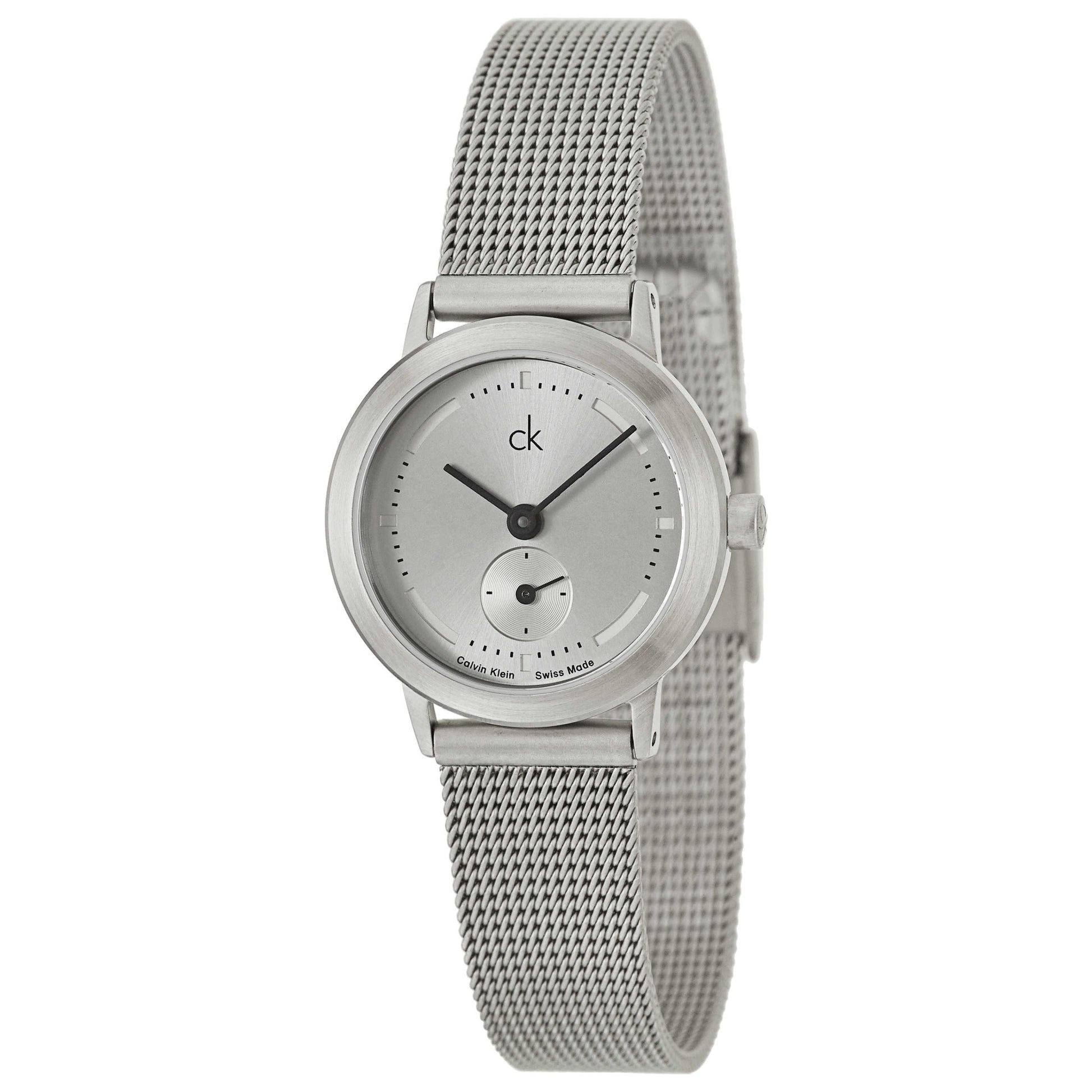 Front view of Calvin Klein Minimal Women's Swiss Quartz (Battery-Powered) Watch K0333126
