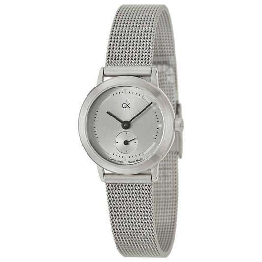 Front view of Calvin Klein Minimal Women's Swiss Quartz (Battery-Powered) Watch K0333126
