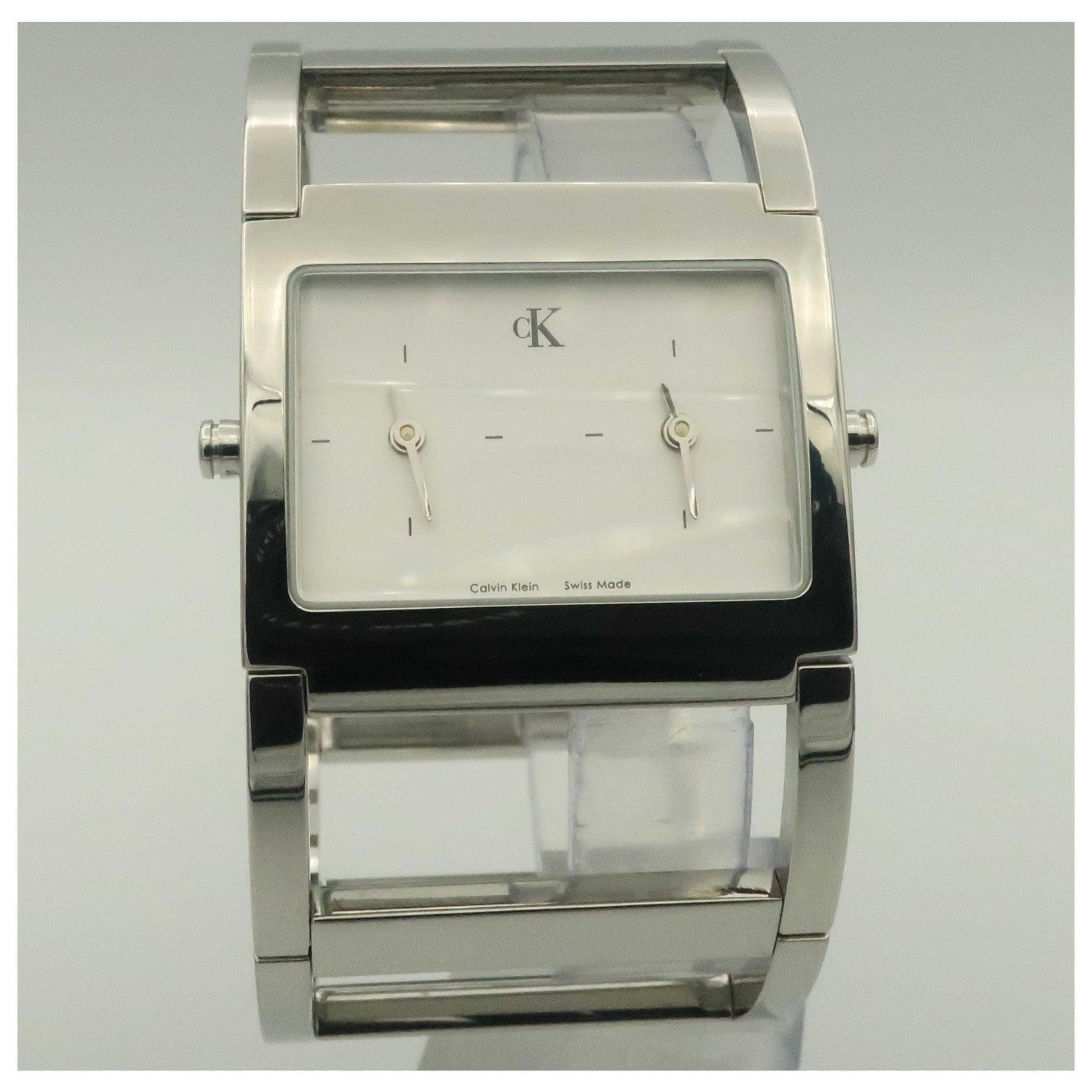 Front view of Calvin Klein Dress Women's Swiss Quartz (Battery-Powered) Watch K0420120-PO2