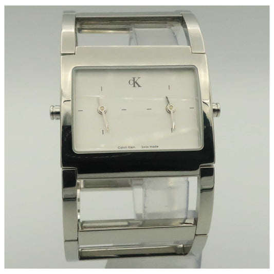 Front view of Calvin Klein Dress Women's Swiss Quartz (Battery-Powered) Watch K0420120-PO2