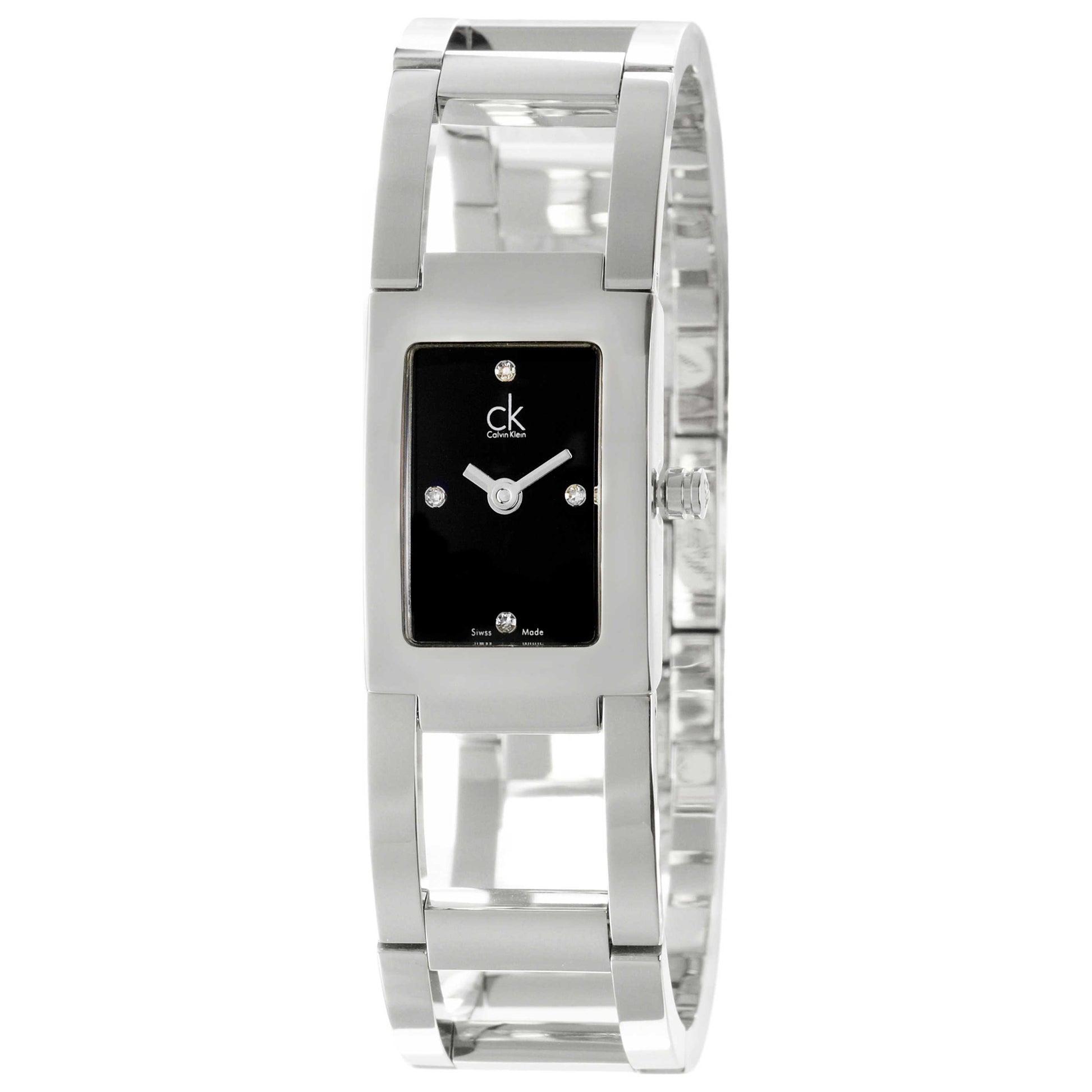 Front view of Calvin Klein Bracelet Women's Swiss Quartz (Battery-Powered) Watch K0421102
