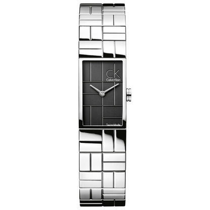 Front view of Calvin Klein Cobblestone Women's Swiss Quartz (Battery-Powered) Watch K0J23102