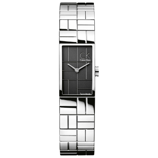 Front view of Calvin Klein Cobblestone Women's Swiss Quartz (Battery-Powered) Watch K0J23102