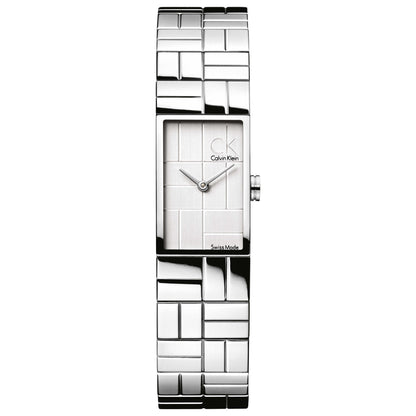 Front view of Calvin Klein Cobblestone Women's Swiss Quartz (Battery-Powered) Watch K0J23120
