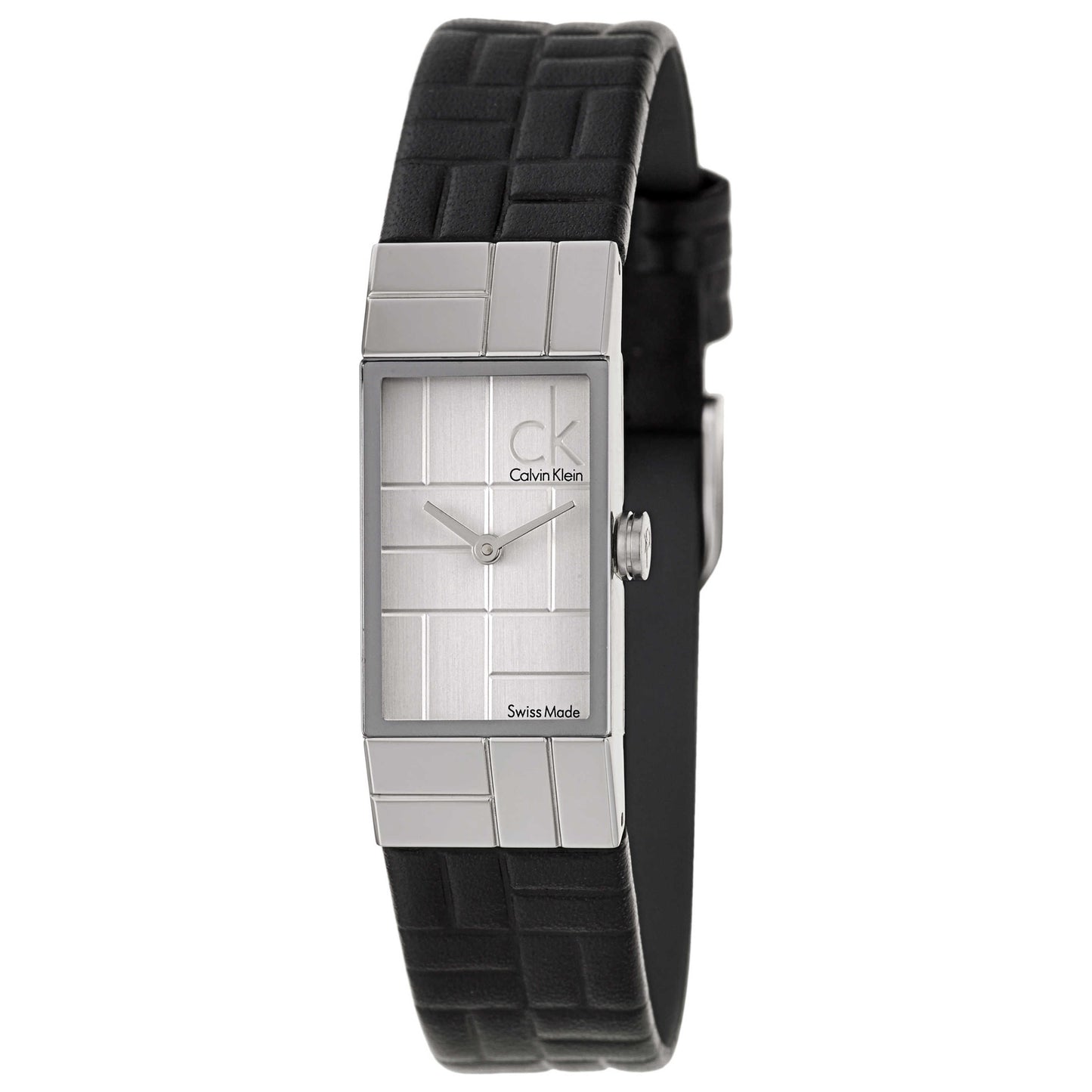 Front view of Calvin Klein Cobblestone Women's Swiss Quartz (Battery-Powered) Watch K0J23126