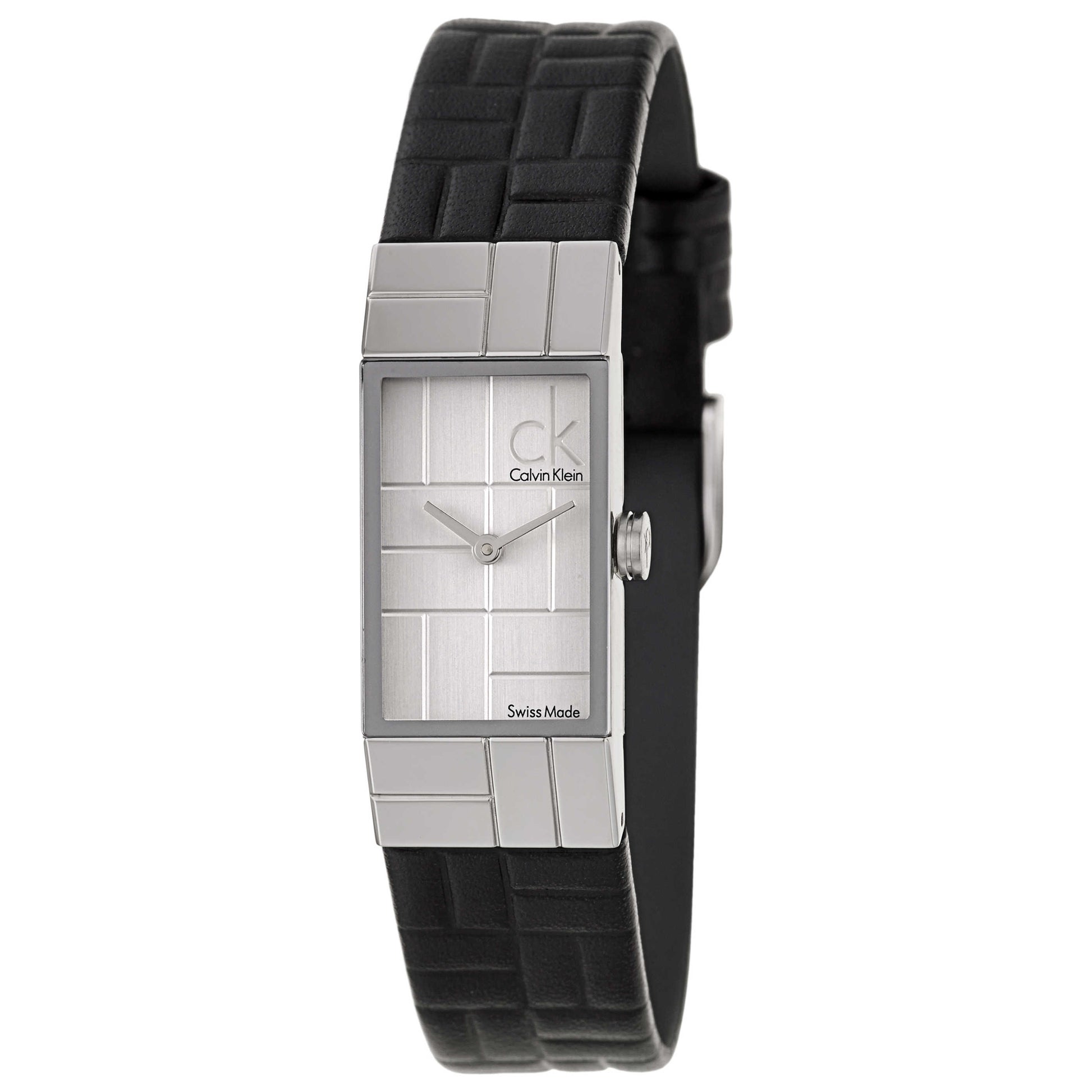 Front view of Calvin Klein Cobblestone Women's Swiss Quartz (Battery-Powered) Watch K0J23126