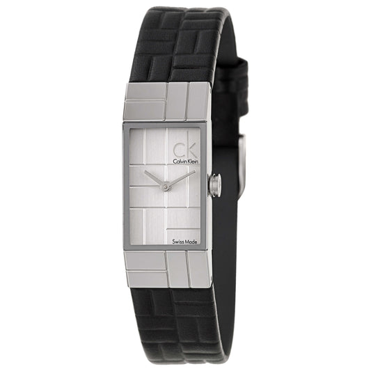 Front view of Calvin Klein Cobblestone Women's Swiss Quartz (Battery-Powered) Watch K0J23126