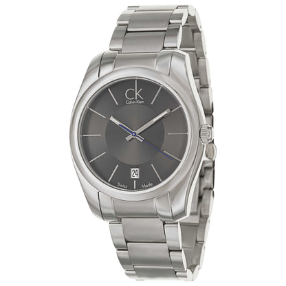 Front view of Calvin Klein Strive Men's Swiss Quartz (Battery-Powered) Watch K0K21107