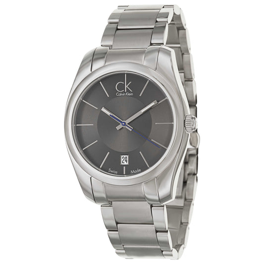 Front view of Calvin Klein Strive Men's Swiss Quartz (Battery-Powered) Watch K0K21107