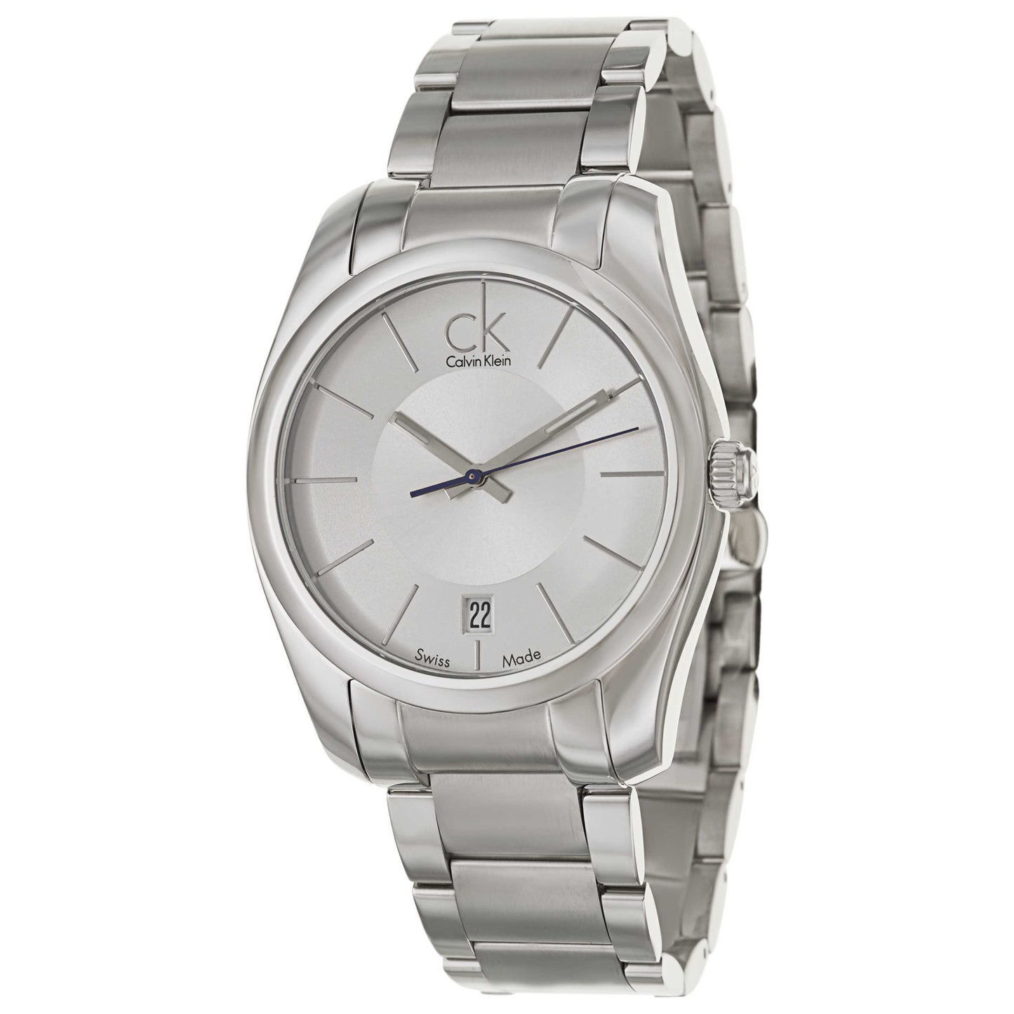 Front view of Calvin Klein Strive Men's Swiss Quartz (Battery-Powered) Watch K0K21120