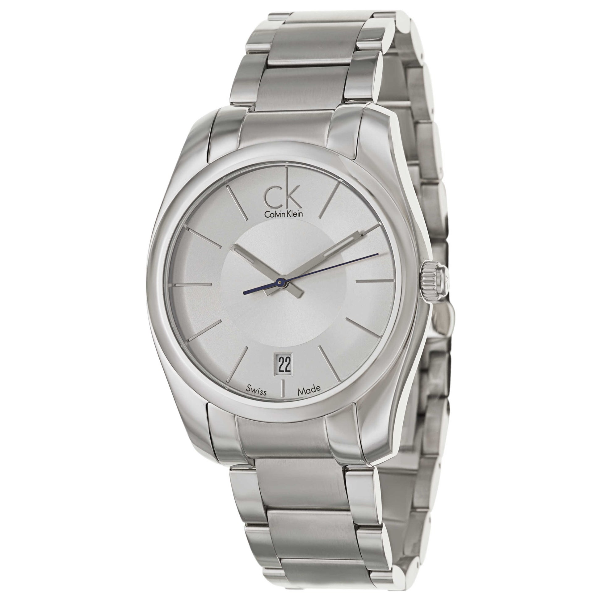Front view of Calvin Klein Strive Men's Swiss Quartz (Battery-Powered) Watch K0K21120