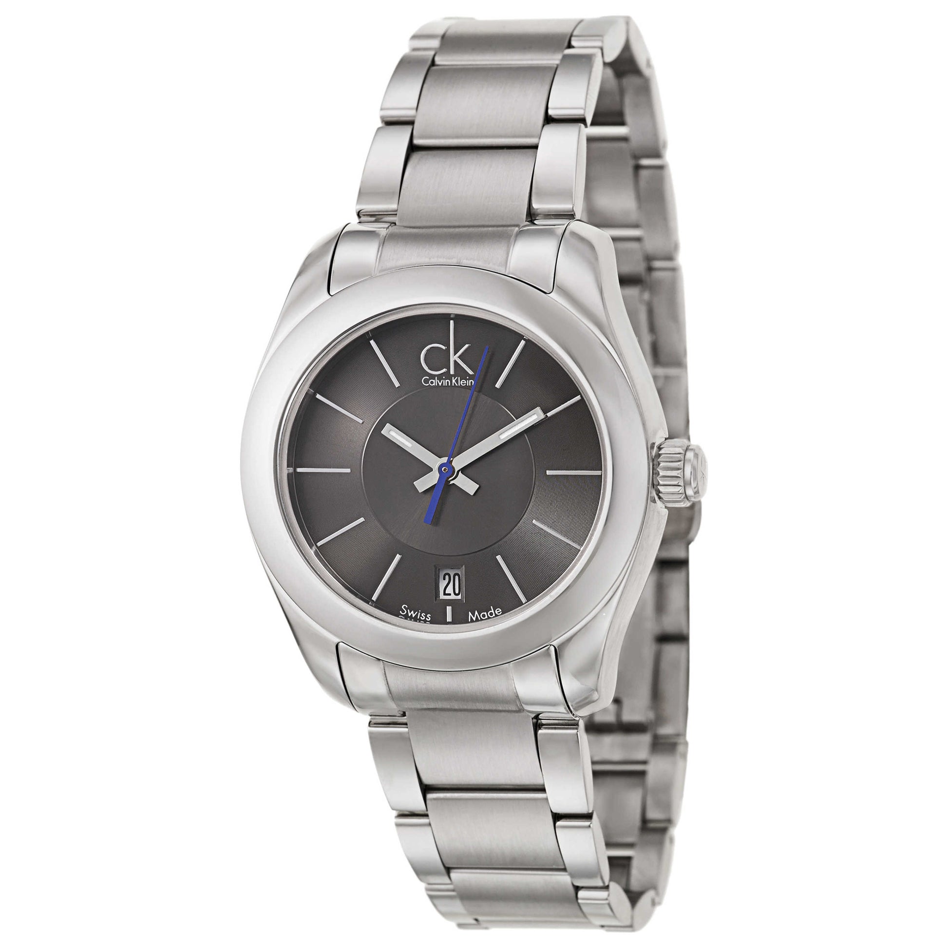Front view of Calvin Klein Strive Women's Swiss Quartz (Battery-Powered) Watch K0K23107