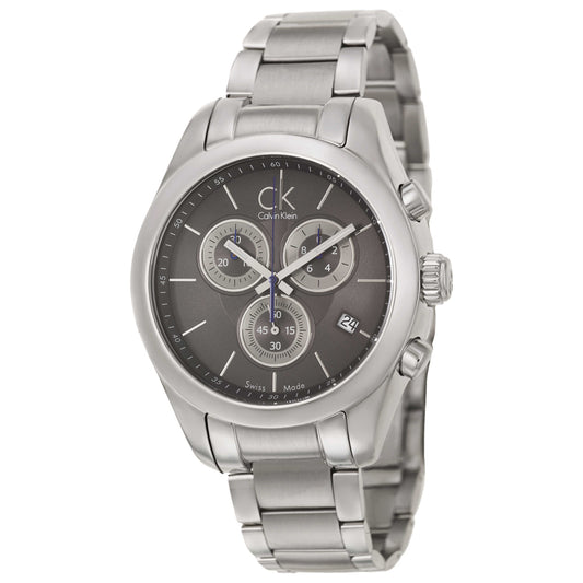 Front view of Calvin Klein Strive Men's Swiss Quartz (Battery-Powered) Watch K0K27107