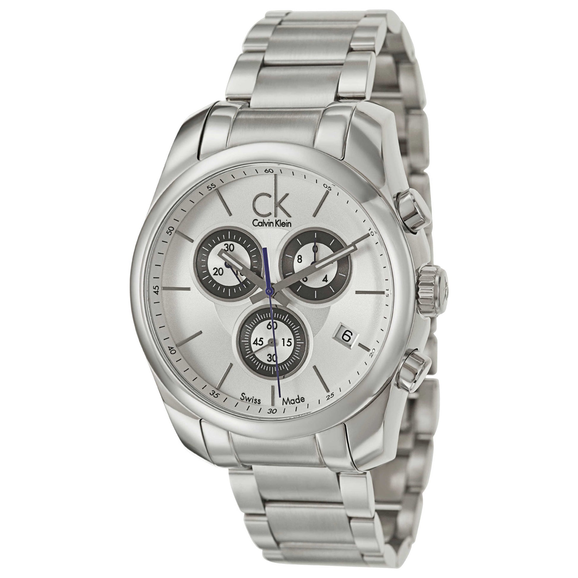 Front view of Calvin Klein Strive Men's Swiss Quartz (Battery-Powered) Watch K0K27120