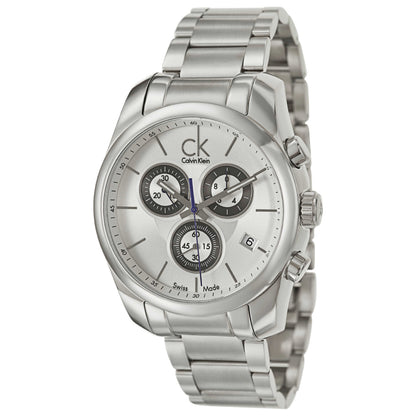 Front view of Calvin Klein Strive Men's Swiss Quartz (Battery-Powered) Watch K0K27120