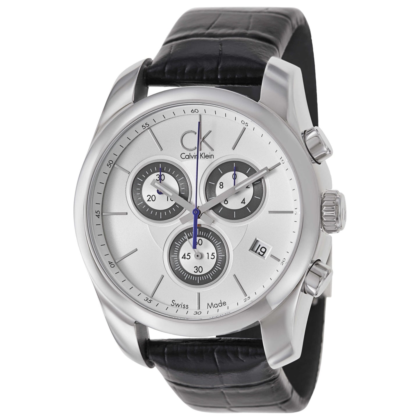 Front view of Calvin Klein Strive Men's Swiss Quartz (Battery-Powered) Watch K0K27126