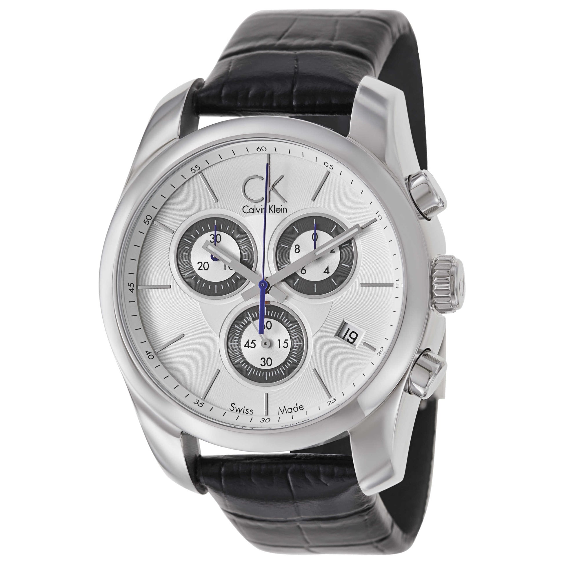 Front view of Calvin Klein Strive Men's Swiss Quartz (Battery-Powered) Watch K0K27126